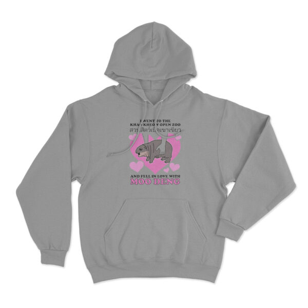 I Went To The Khao Kheow Open Zoo Hoodie Grey Youth S