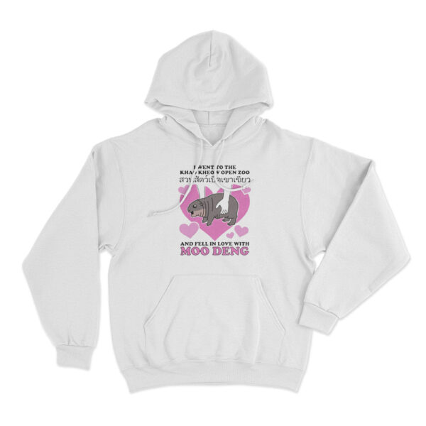 I Went To The Khao Kheow Open Zoo Hoodie White Youth S