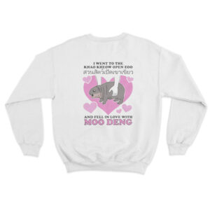 I Went To The Khao Kheow Open Zoo Sweatshirt White Youth S