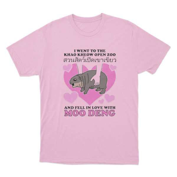 I Went To The Khao Kheow Open Zoo T Shirt Pink Youth S