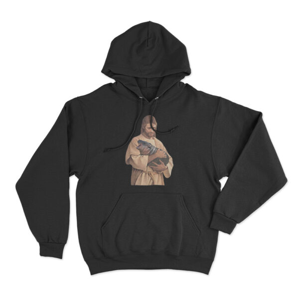 Jesus Moo Deng Hoodie