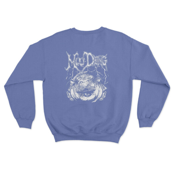 Metal Moo Deng Sweatshirt Blue Youth S