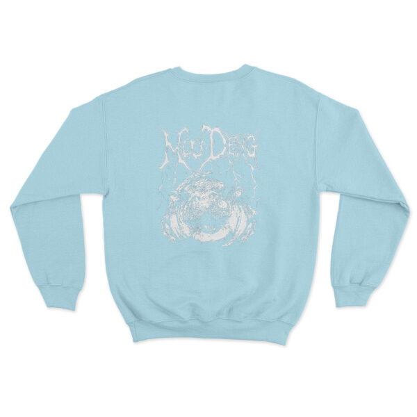 Metal Moo Deng Sweatshirt Sky Blue Youth S