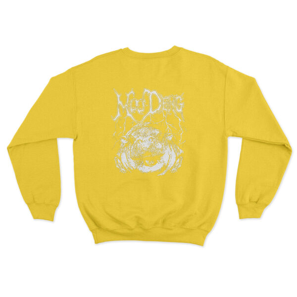 Metal Moo Deng Sweatshirt Yellow Youth S