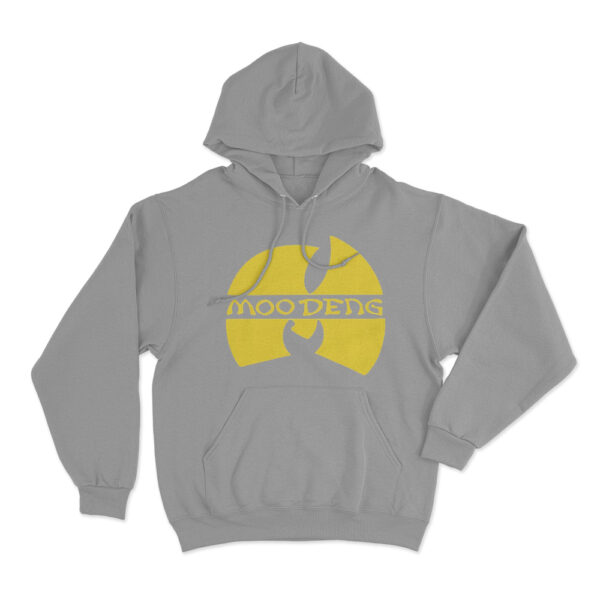 Moo Deng Clan Hoodie Grey Youth S