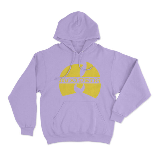 Moo Deng Clan Hoodie Purple Youth S