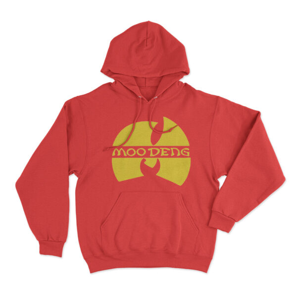 Moo Deng Clan Hoodie Red Youth S