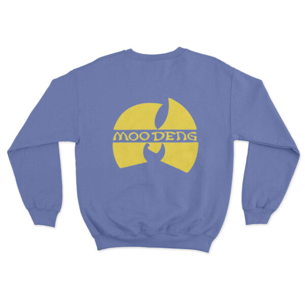 Moo Deng Clan Sweatshirt Blue Youth S