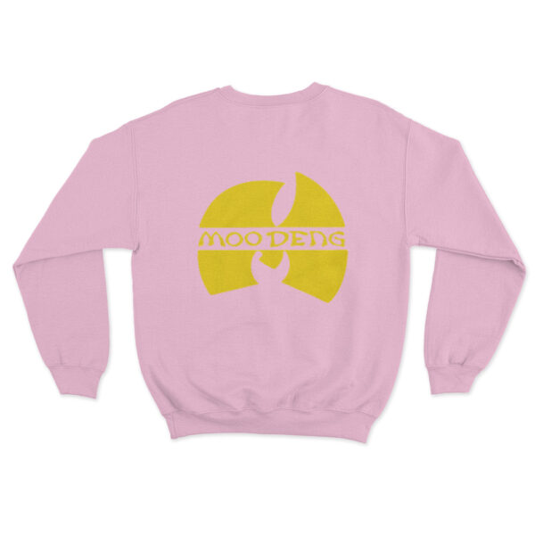 Moo Deng Clan Sweatshirt Pink Youth S