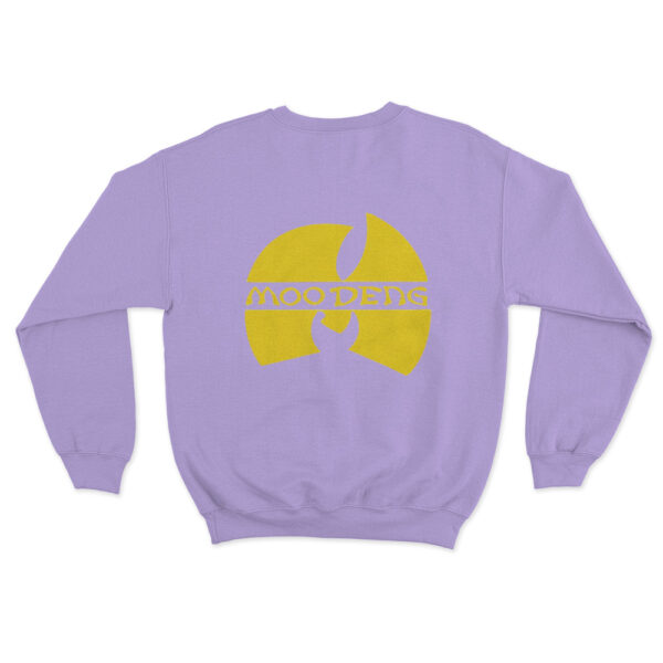 Moo Deng Clan Sweatshirt Purple Youth S