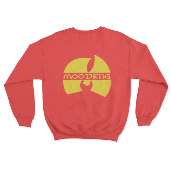 Moo Deng Clan Sweatshirt Red Youth S