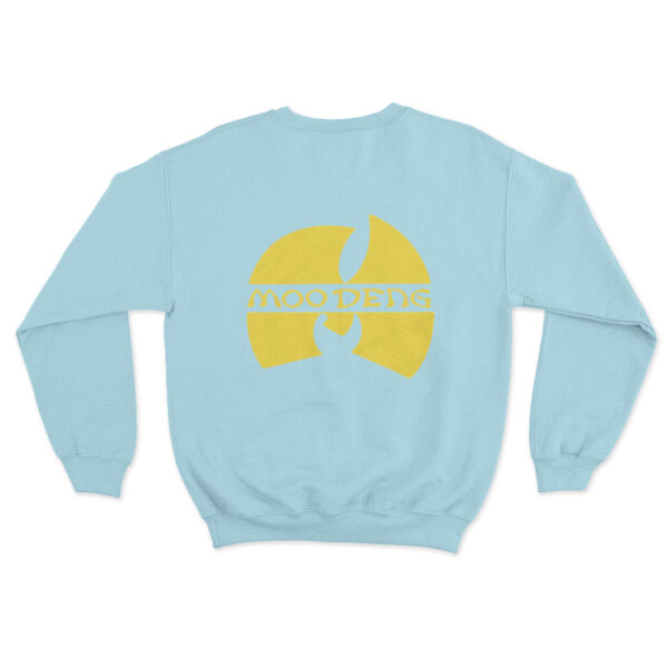 Moo Deng Clan Sweatshirt Sky Blue Youth S