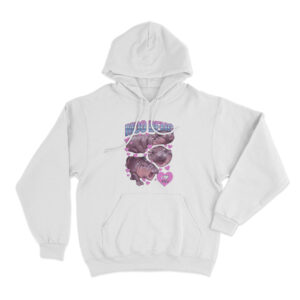 Moo Deng Hoodie White Youth S