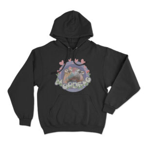 Moo Deng Love Hoodie