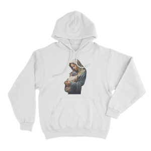 Mother Mary Moo Deng Hoodie White Youth S