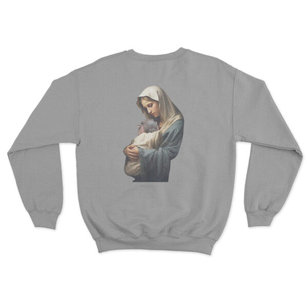 Mother Mary Moo Deng Sweatshirt Grey Youth S