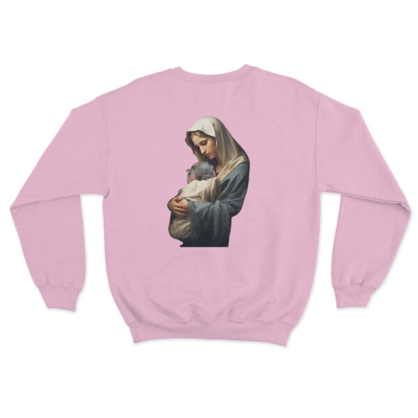 Mother Mary Moo Deng Sweatshirt Pink Youth S