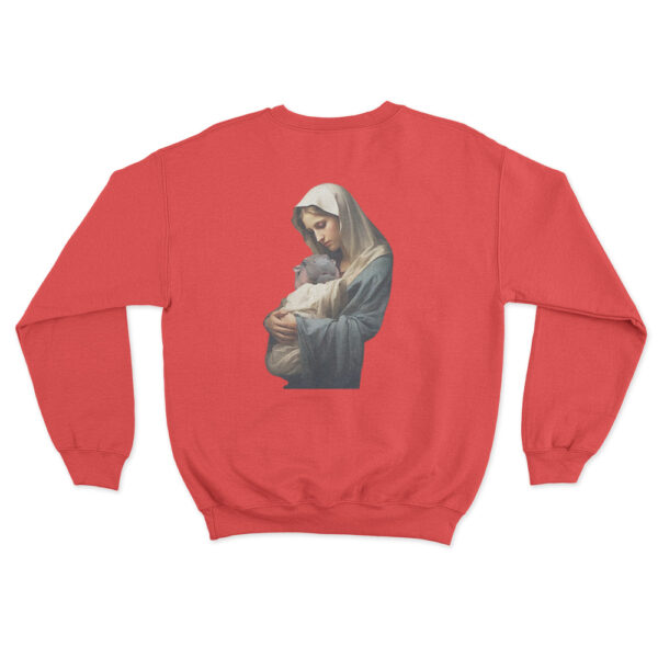 Mother Mary Moo Deng Sweatshirt Red Youth S