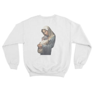 Mother Mary Moo Deng Sweatshirt White Youth S