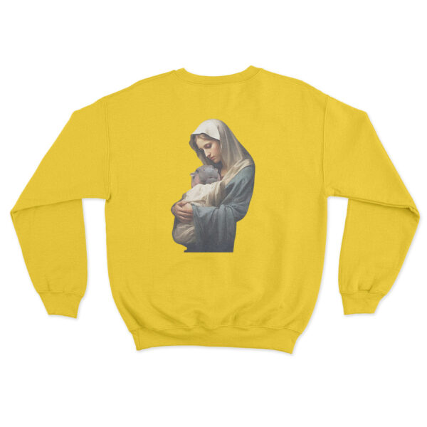 Mother Mary Moo Deng Sweatshirt Yellow Youth S