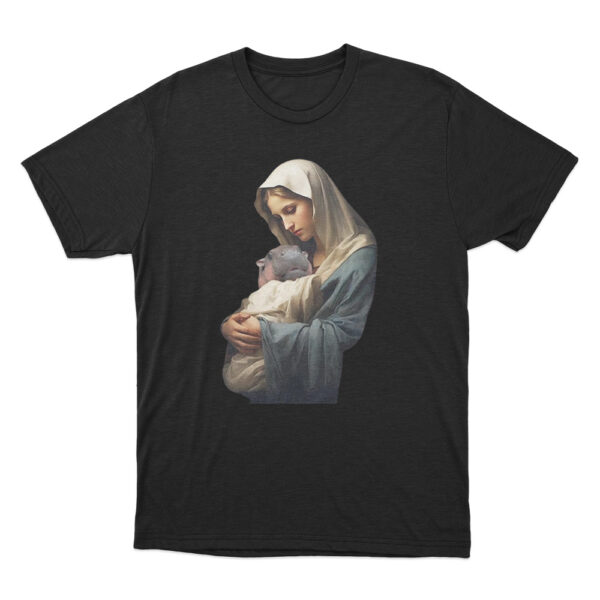 Mother Mary Moo Deng T Shirt